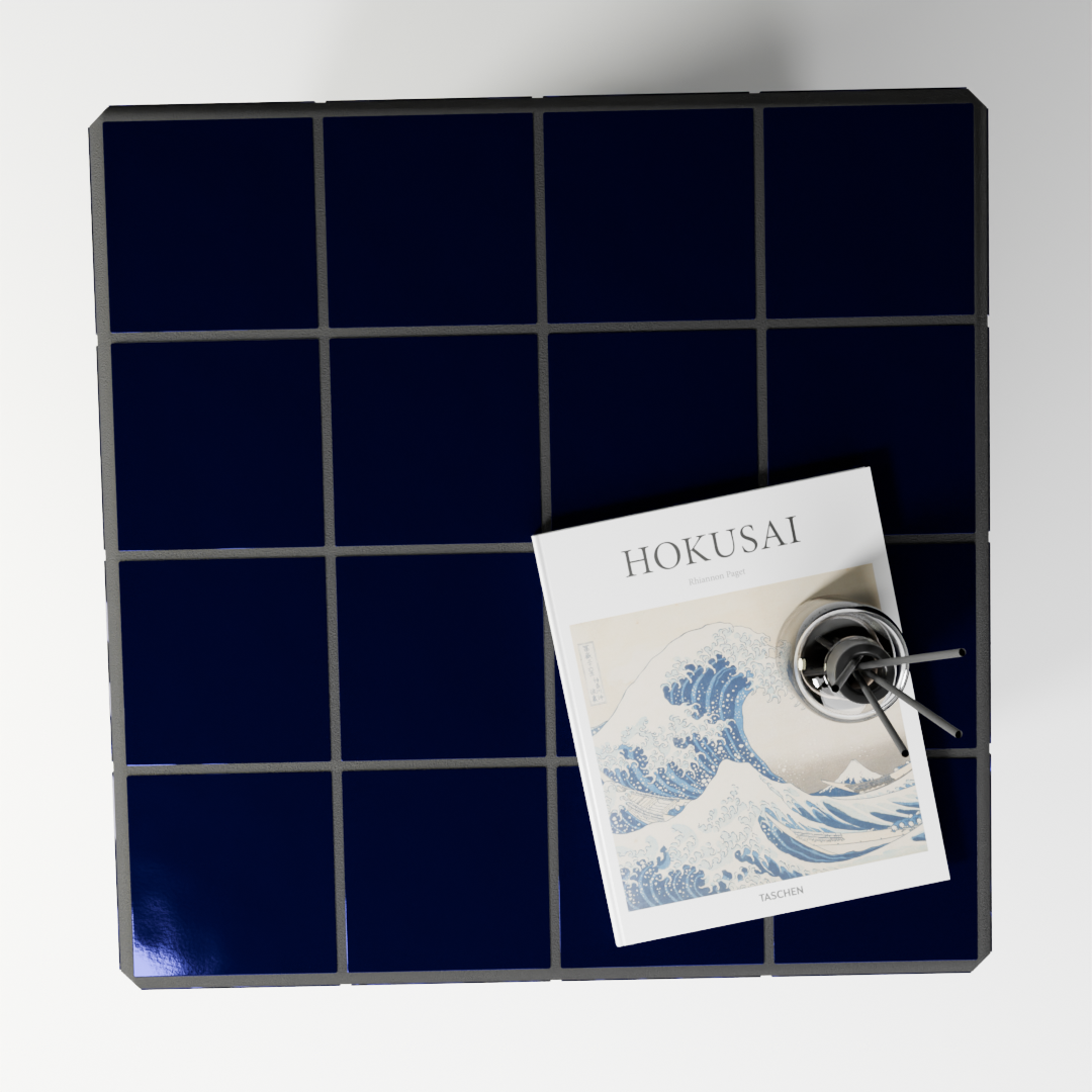Cube Azulejo "Marinho"