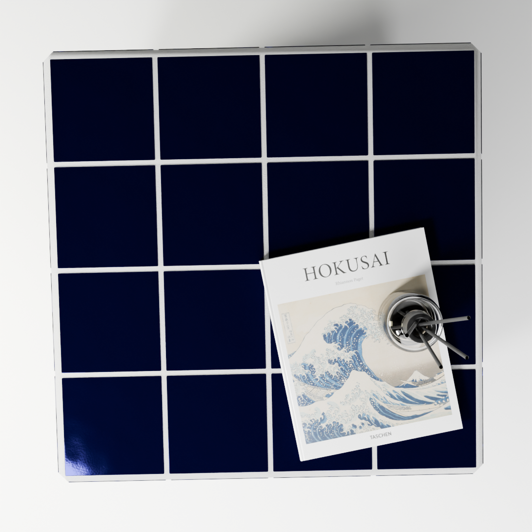 Cube Azulejo "Marinho"