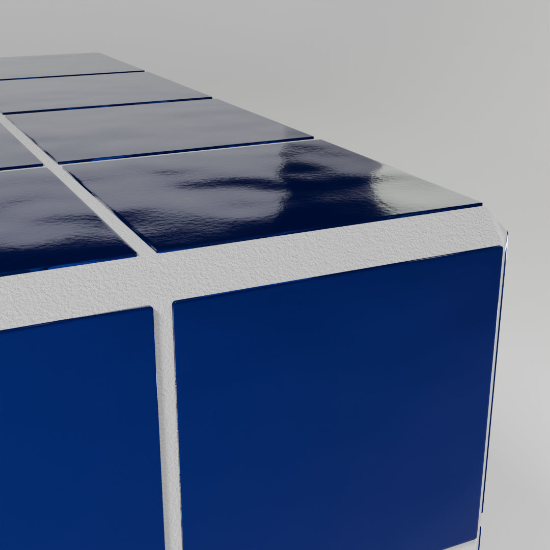 Cube Azulejo "Marinho"