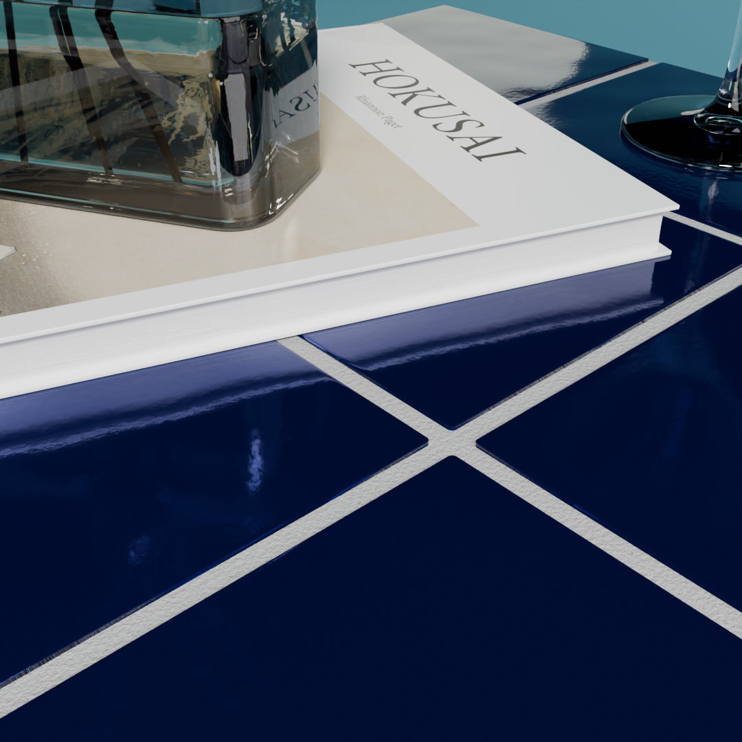 Cube Azulejo "Marinho"