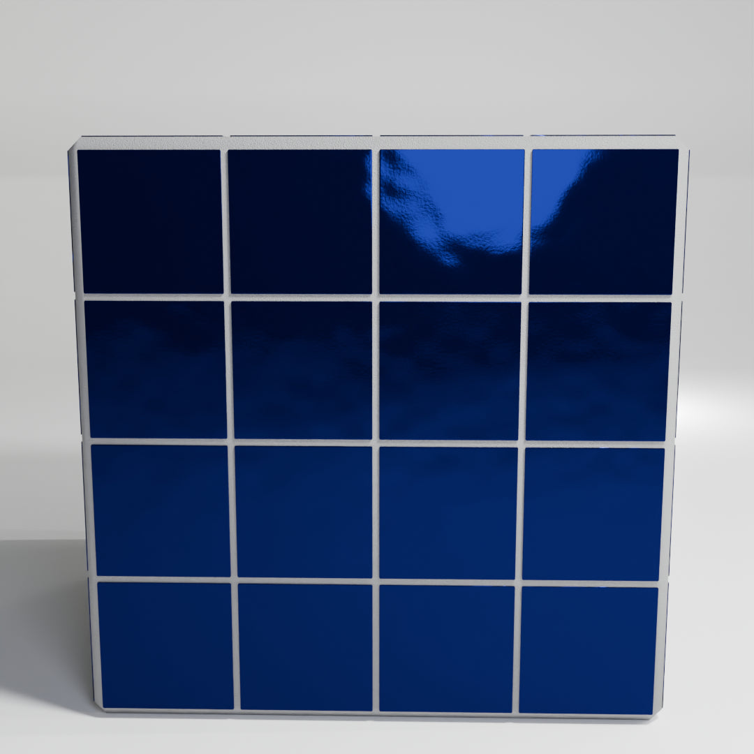 Cube Azulejo "Marinho"