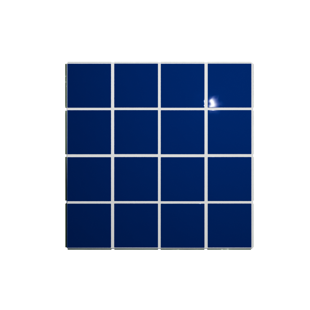Cube Azulejo Marinho 40 cm