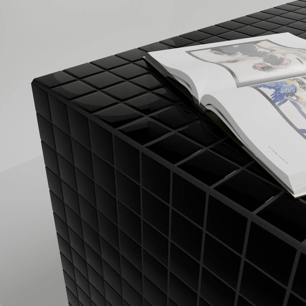 Mosaic Cube "Midnight Coal"