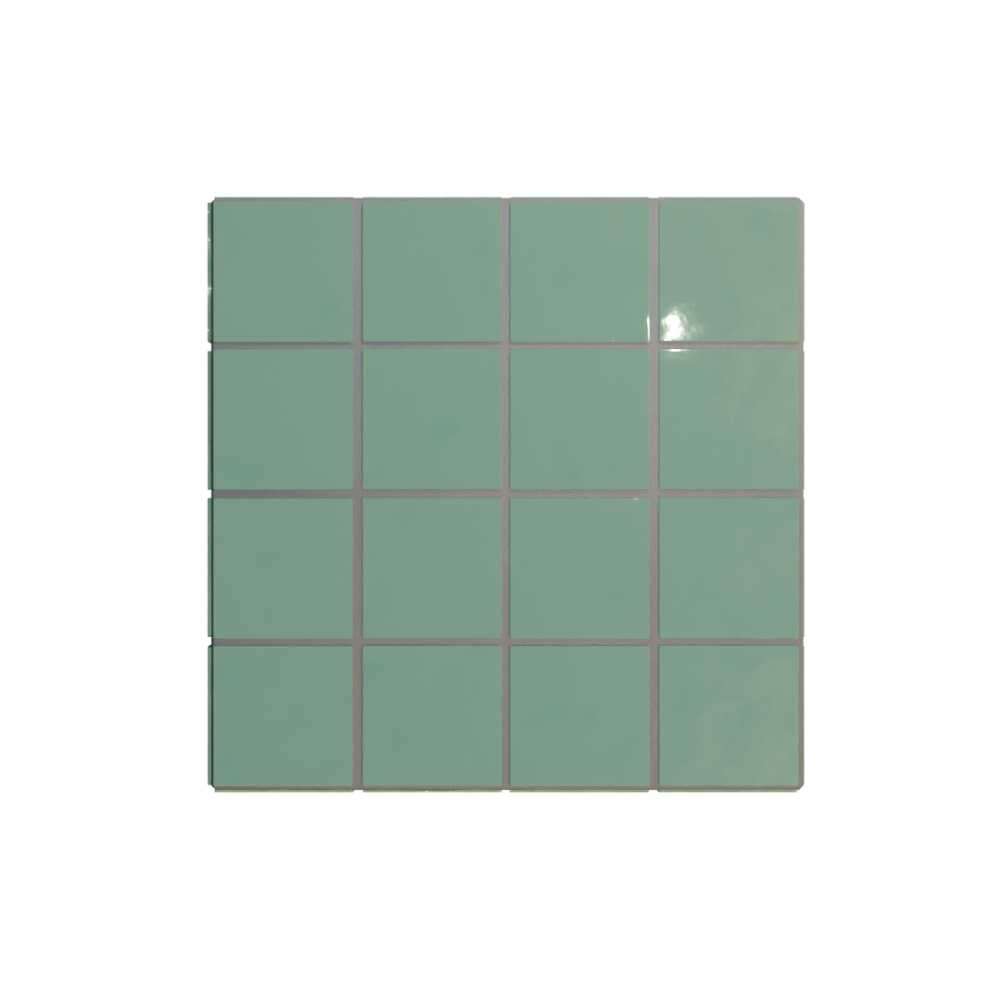Cube Azulejo Mint 40 cm