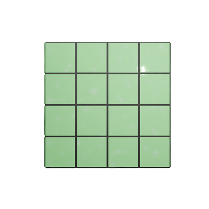 Cube Azulejo Mint 40 cm