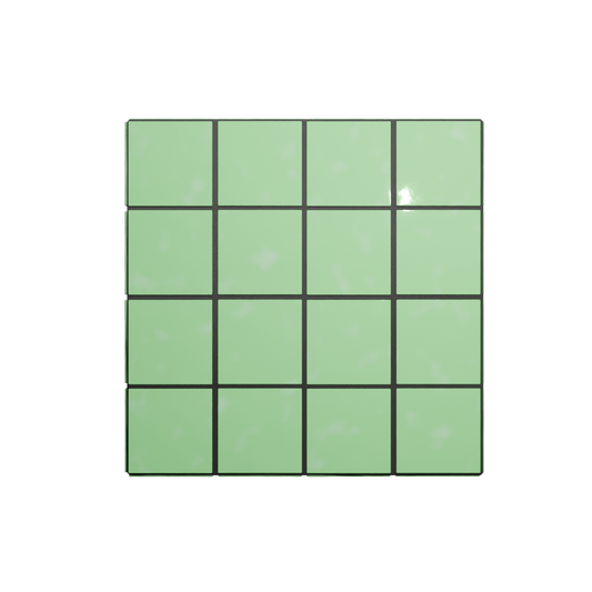 Cube Azulejo Mint 40 cm