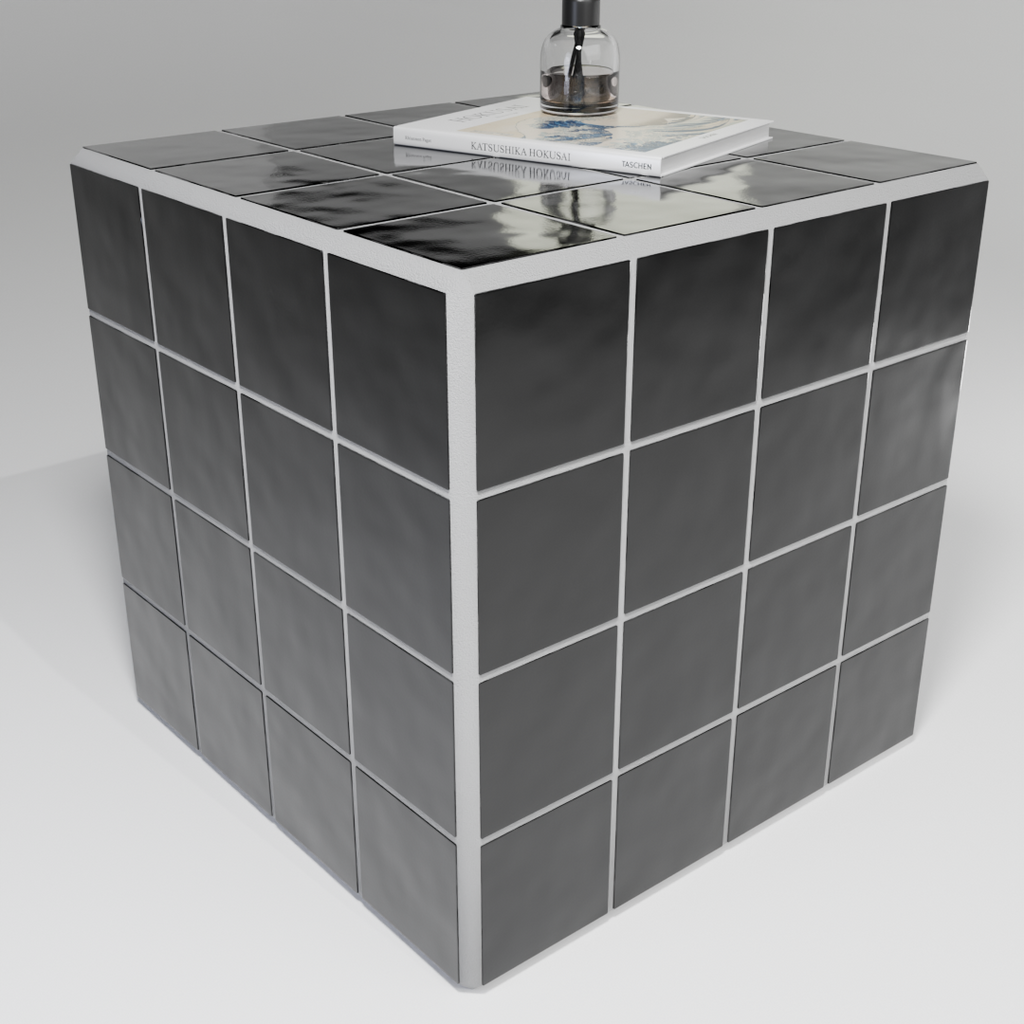 Cube Azulejo "Nero"