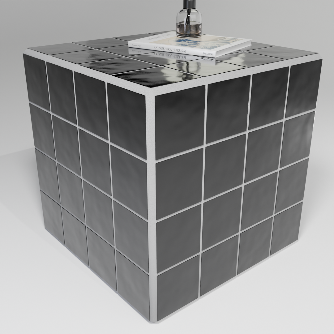 Cube Azulejo "Nero"