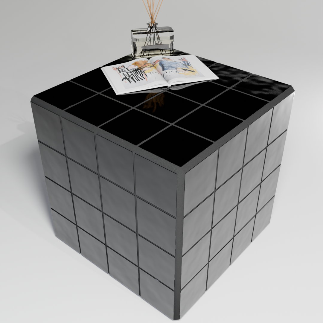 Cube Azulejo "Nero"