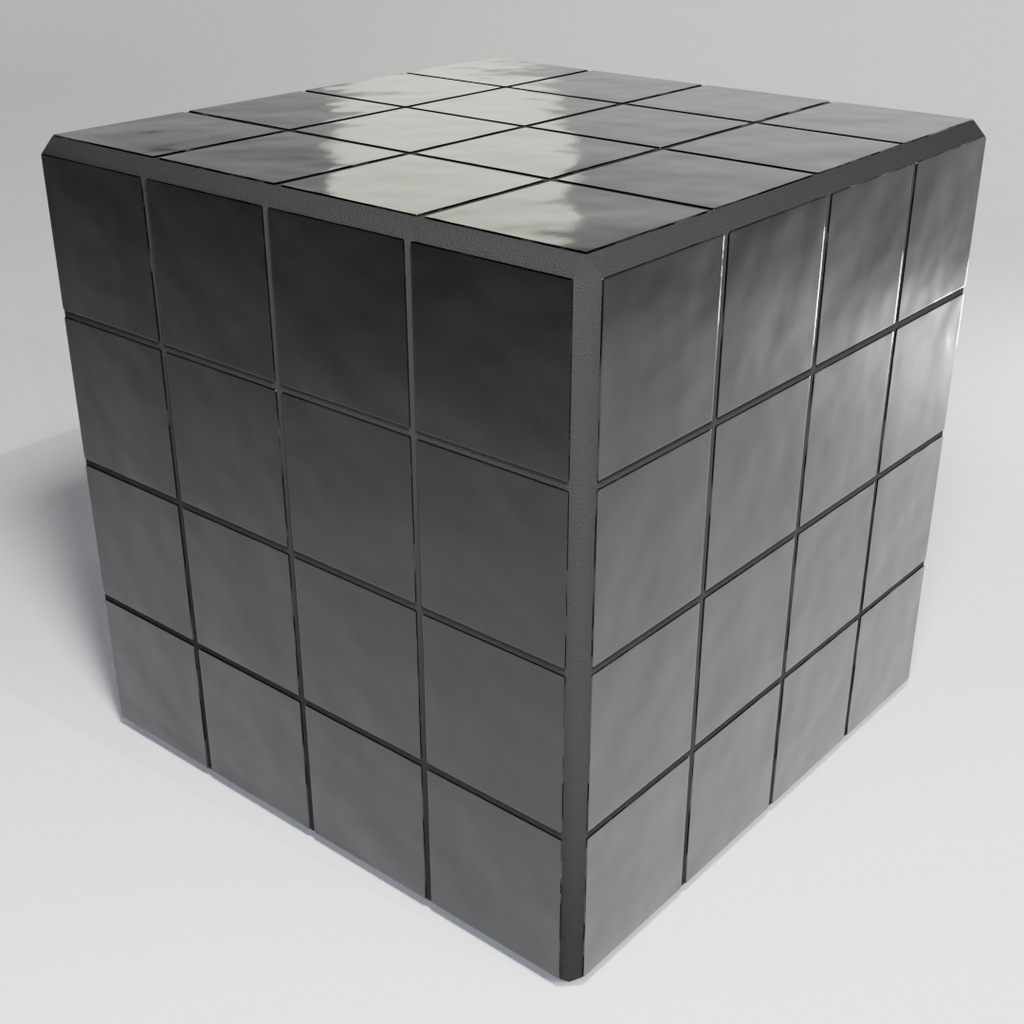 Cube Azulejo "Nero"