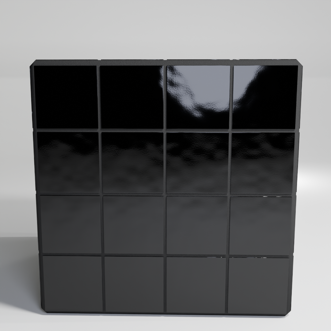 Cube Azulejo "Nero"
