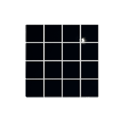 Cube Azulejo Nero 40 cm