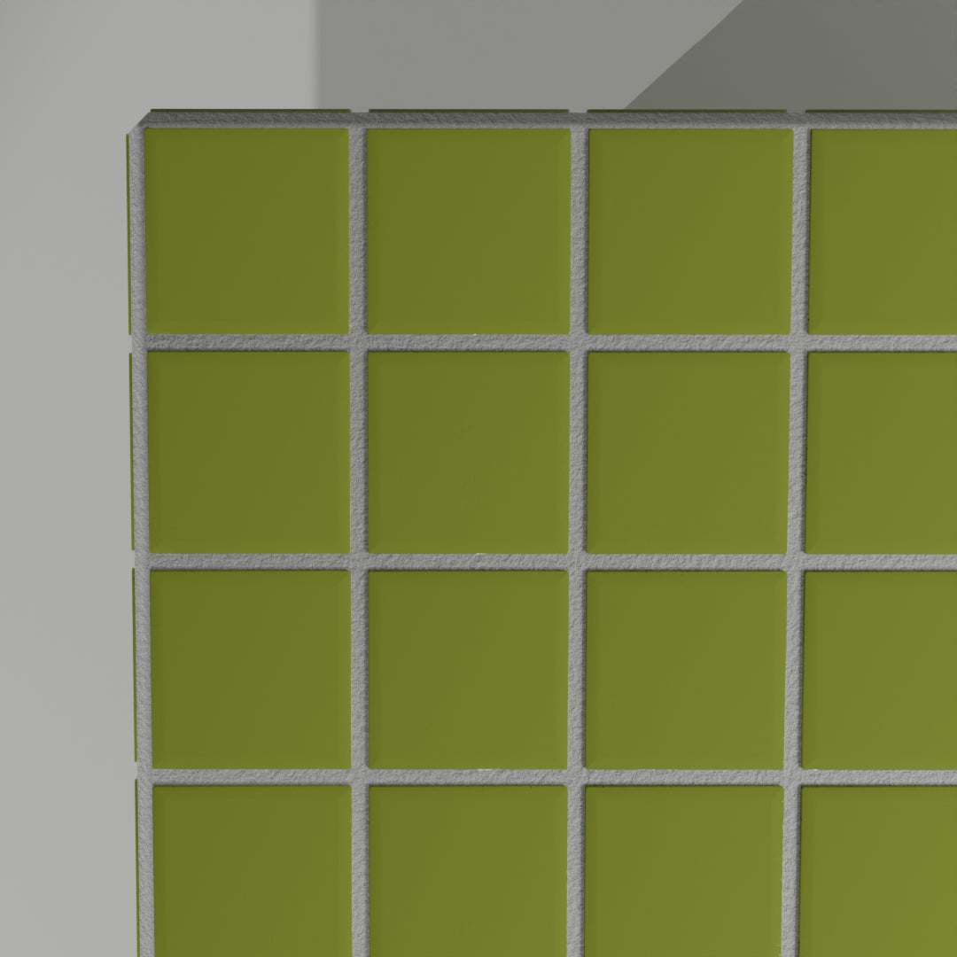 Mosaic Cube "Olive Sheen"