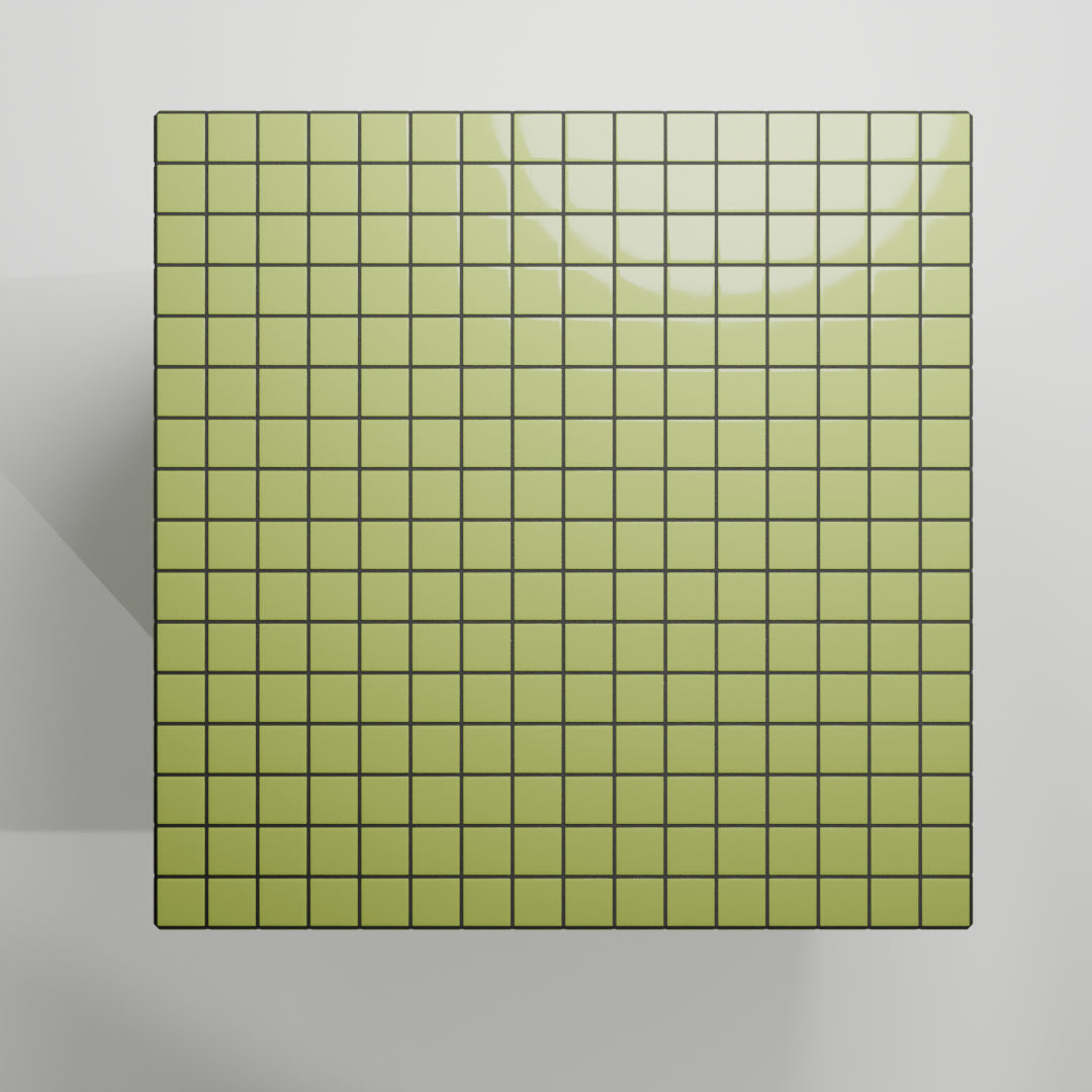 Mosaic Cube "Olive Sheen"
