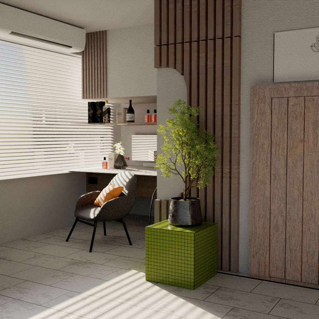 Mosaic Cube "Olive Sheen"