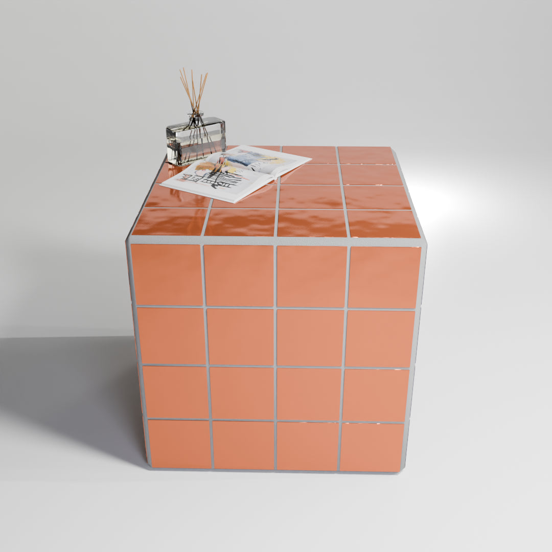 Cube Azulejo "Papaia"