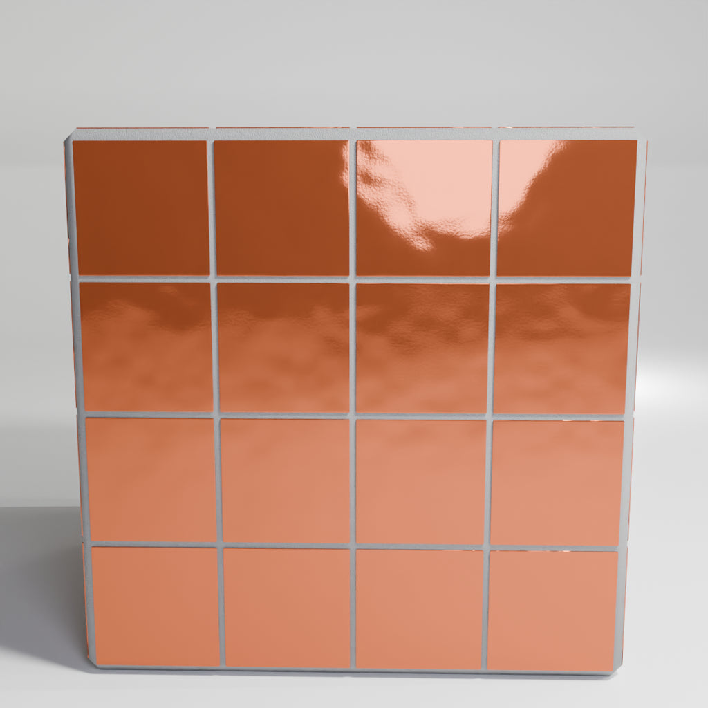 Cube Azulejo "Papaia"