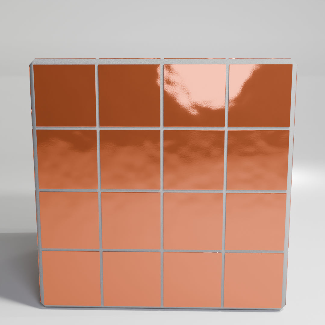 Cube Azulejo "Papaia"