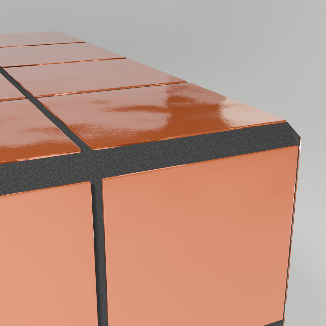 Cube Azulejo "Papaia"