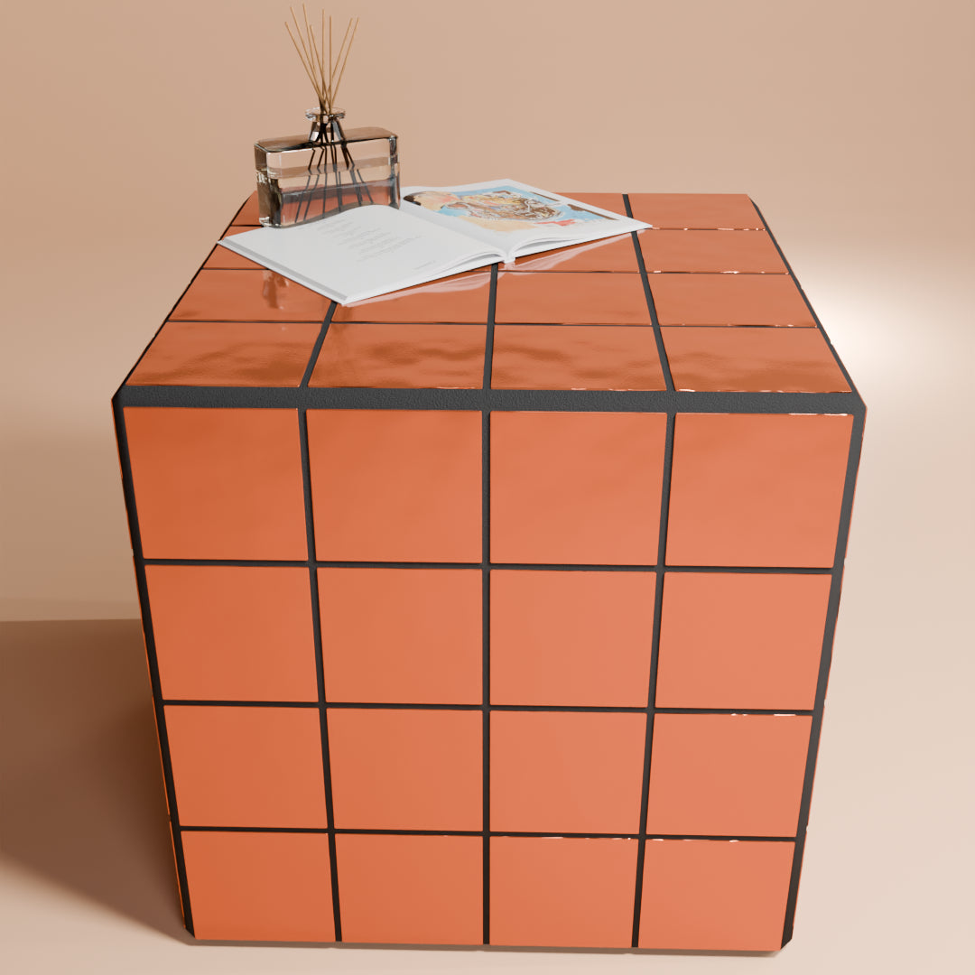 Cube Azulejo "Papaia"