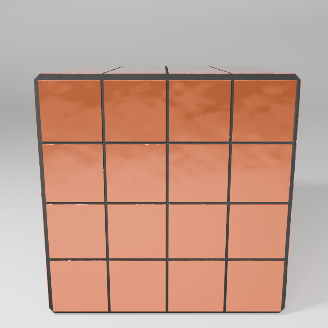 Cube Azulejo "Papaia"