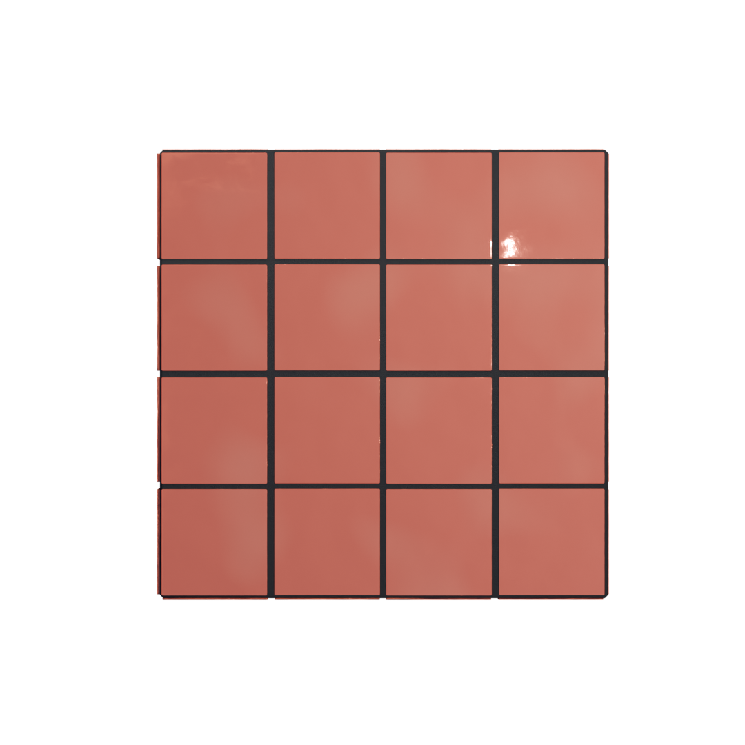 Cube Azulejo Papaia 40 cm