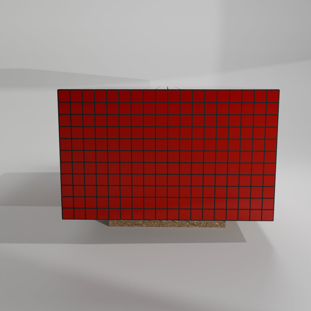 Classic "Café" Ruby Flame
