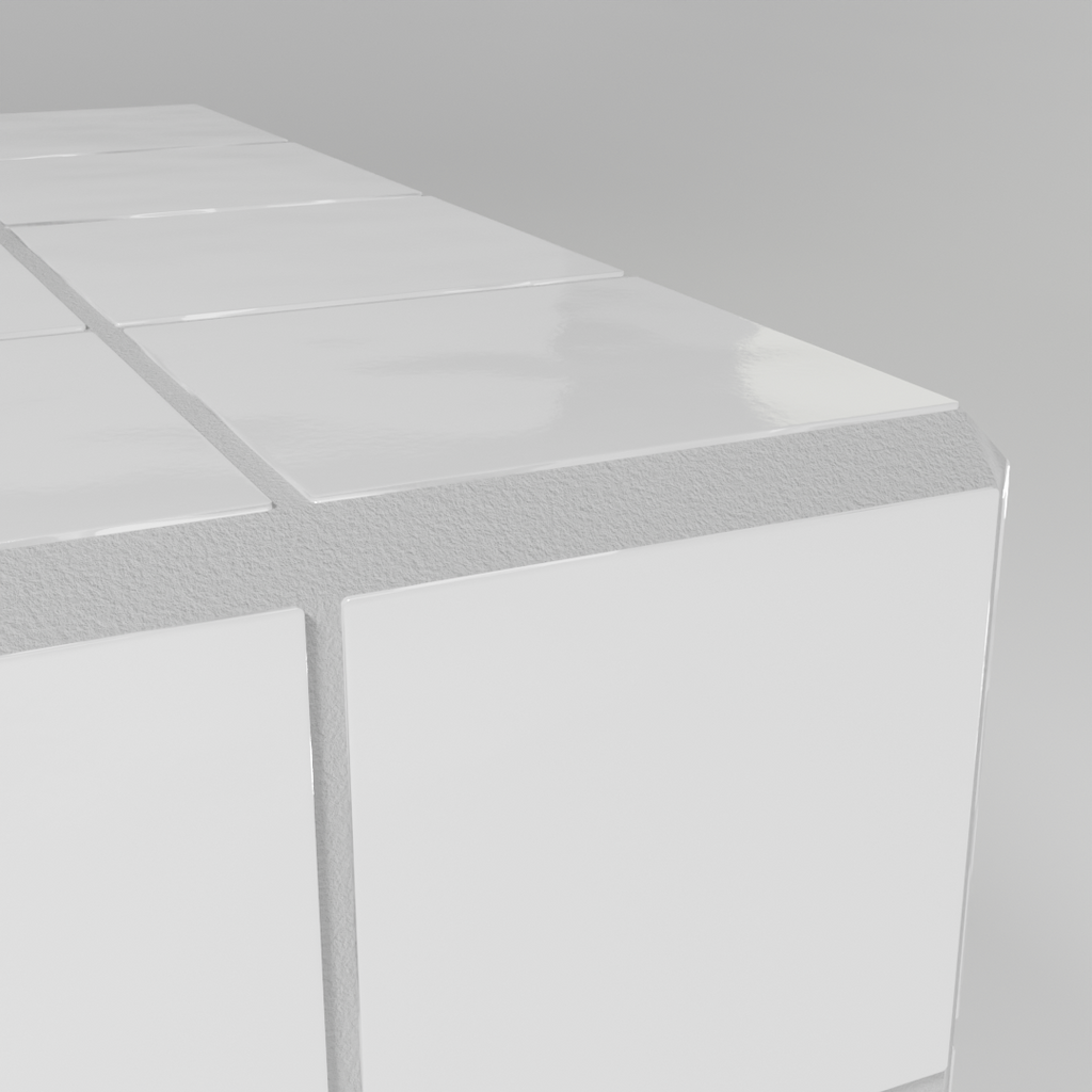 Cube Azulejo "Soft Pearl"