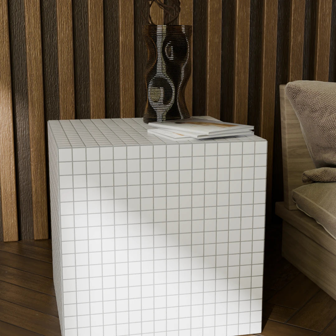 Mosaic Cube "Soft Pearl"