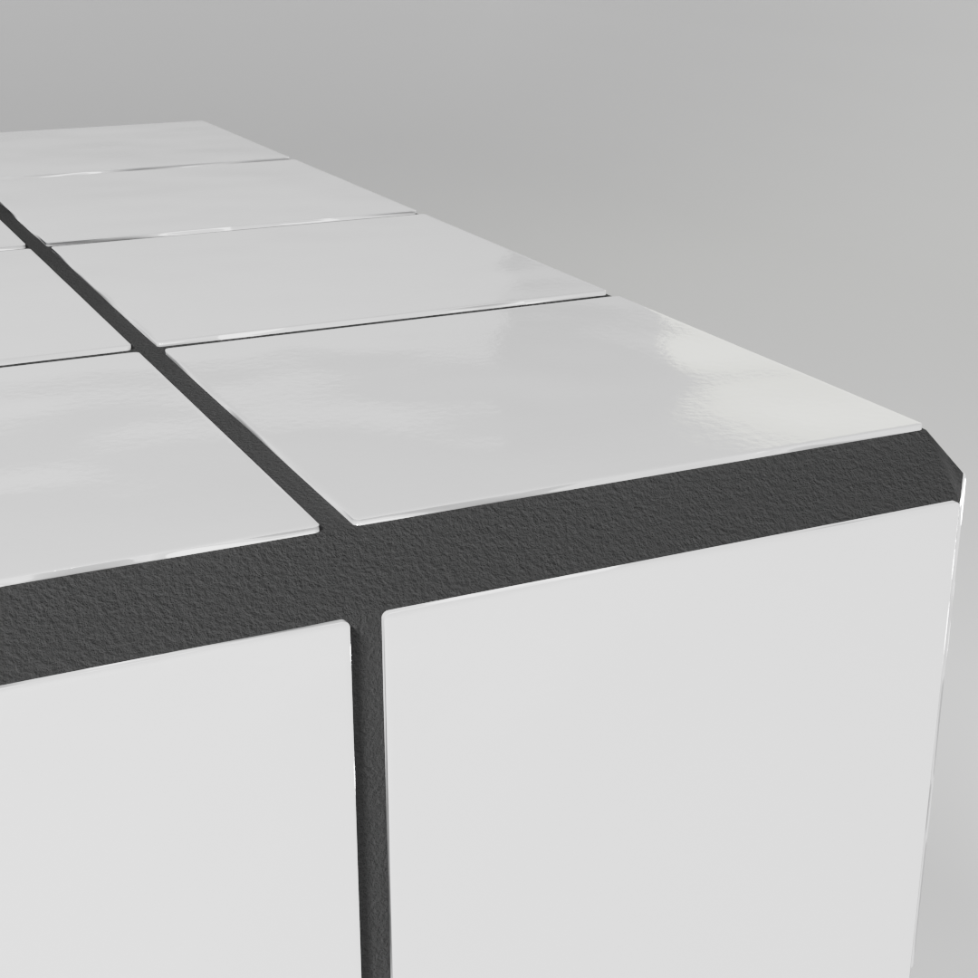 Cube Azulejo "Soft Pearl"
