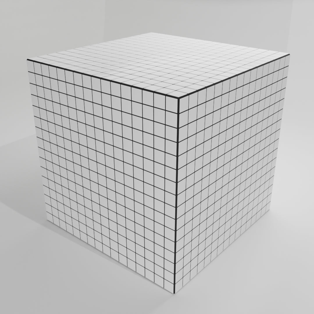 Mosaic Cube "Soft Pearl"