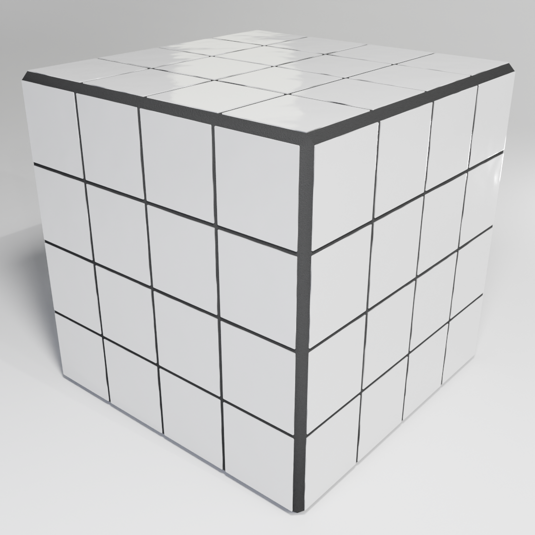 Cube Azulejo "Soft Pearl"