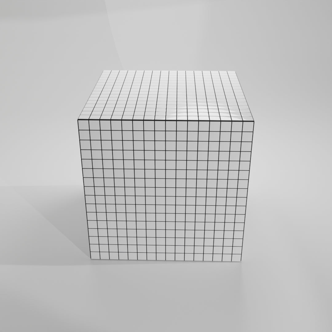 Mosaic Cube "Soft Pearl"