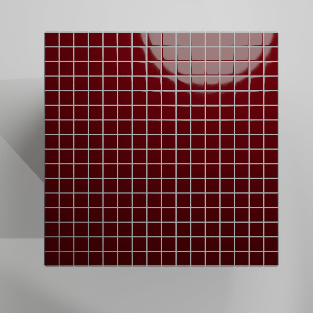 Mosaic Cube "Velvet Merlot"