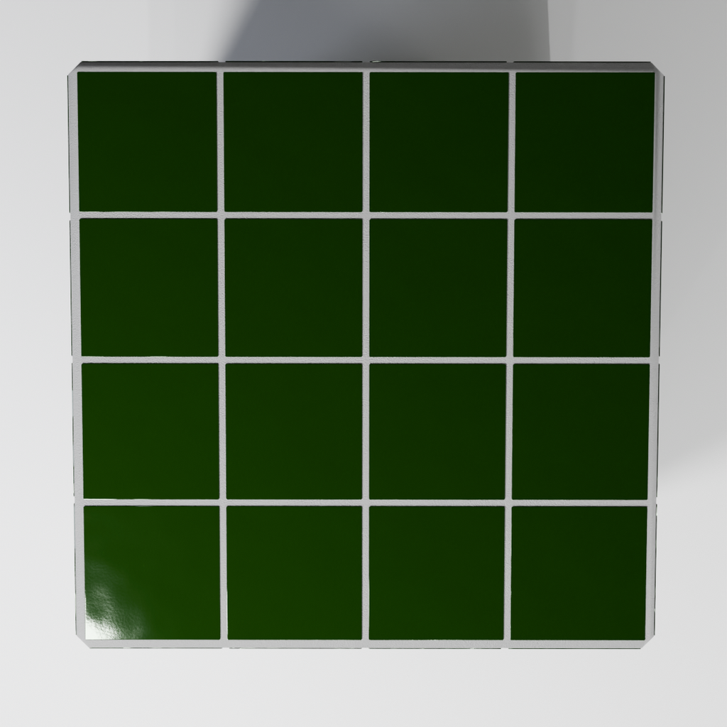 Cube Azulejo "Verde Garaffa"