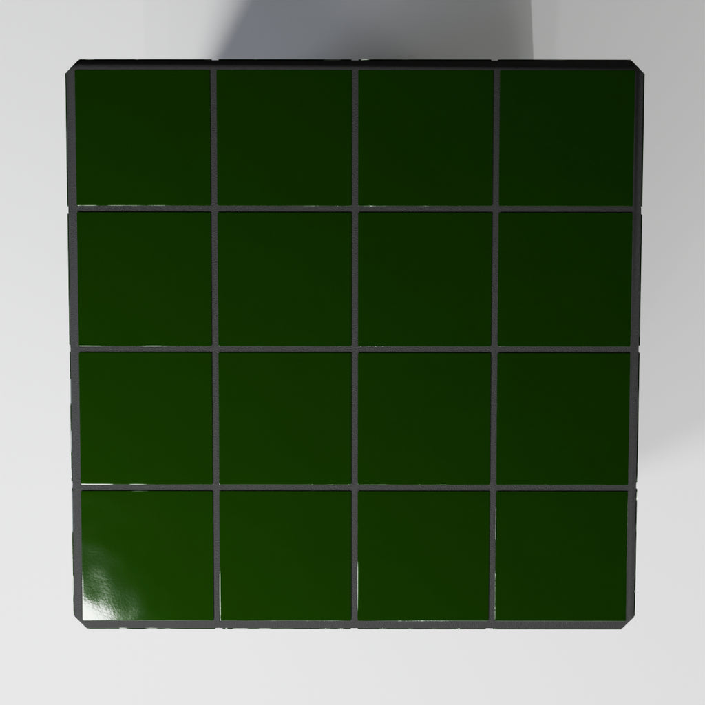 Cube Azulejo "Verde Garaffa"