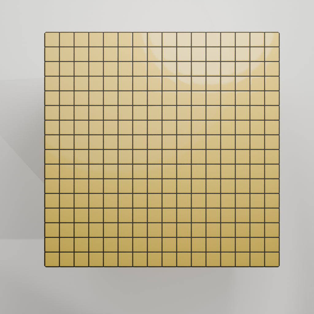 Mosaic Cube "Warm Saffron"