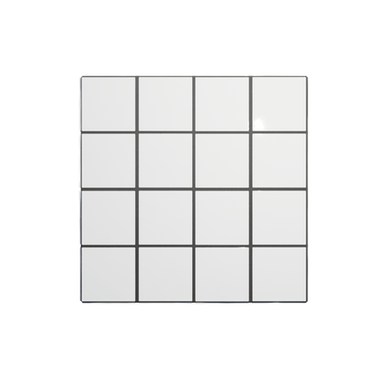 Cube Azulejo Blanco 40 cm